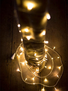 10m Warm White String Fairy Lights (24v) - Extendable