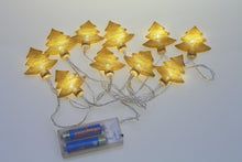 Load image into Gallery viewer, Gold Tree Battery Operated Fairy Lights